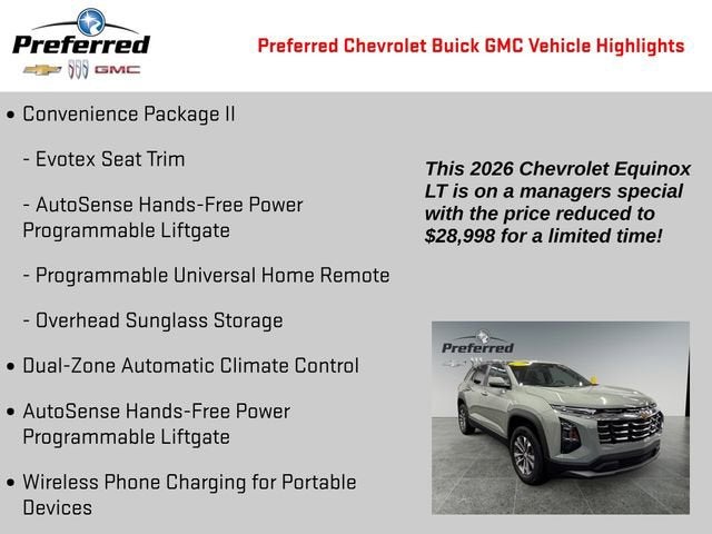 2026 Chevrolet Equinox LT