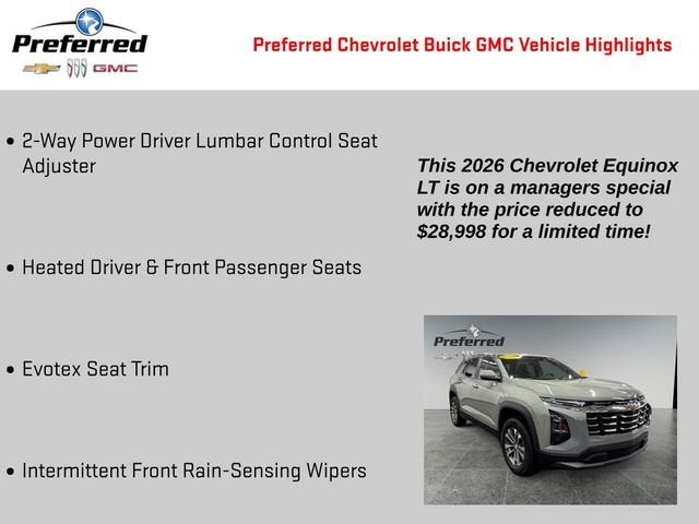 2026 Chevrolet Equinox LT