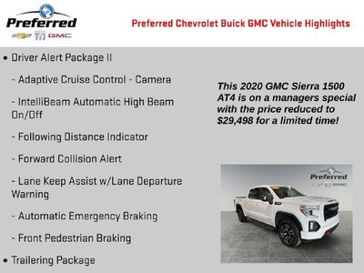 2020 GMC Sierra 1500 AT4