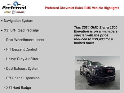 2024 GMC Sierra 1500 Elevation