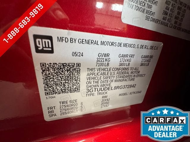2024 GMC Sierra 1500 SLT