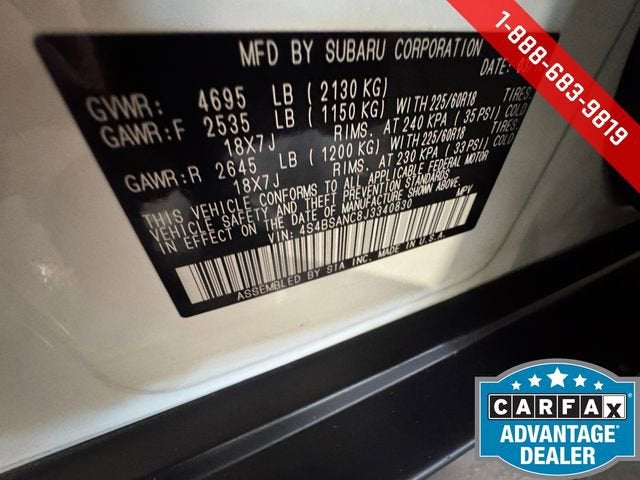 2018 Subaru Outback Limited