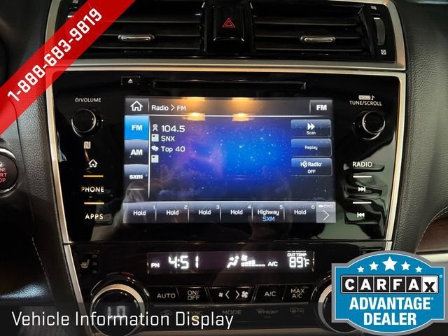 2018 Subaru Outback 2.5i Limited