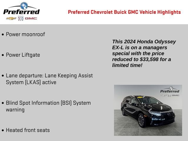 2024 Honda Odyssey EX-L