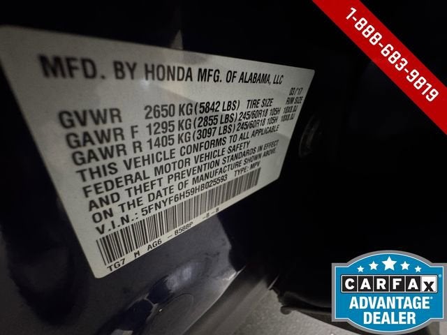 2017 Honda Pilot EX-L