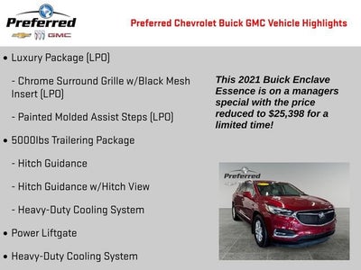 2021 Buick Enclave Essence