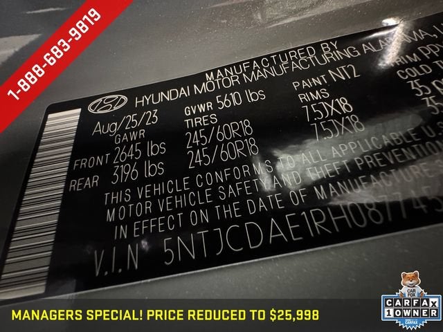 2024 Hyundai Santa Cruz SEL