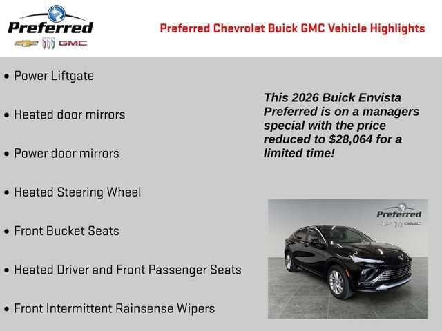 2026 Buick Envista Preferred