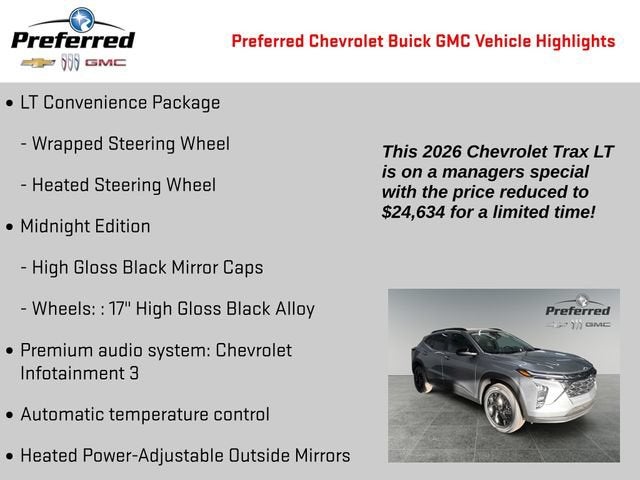 2026 Chevrolet Trax LT