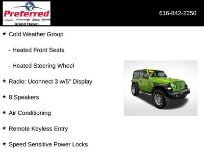 2020 Jeep Wrangler Sport S 4x4