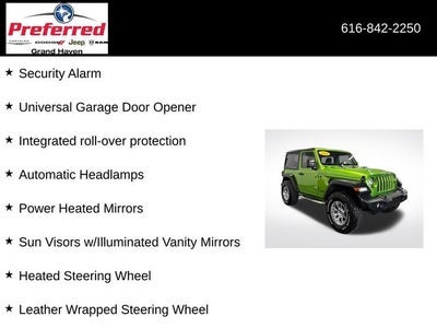 2020 Jeep Wrangler Sport S 4x4