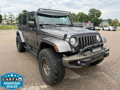 2017 Jeep Wrangler Unlimited Sahara 3.6 Liter V6 4D Automatic 4WD