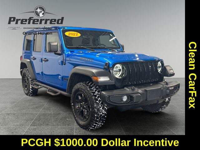 2021 Jeep Wrangler Unlimited Willys 4x4