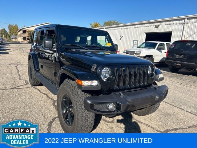 2022 Jeep Wrangler Unlimited Sahara Altitude 3.6 Liter V6 4D Automatic 4WD