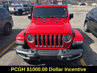 2018 Jeep Wrangler Unlimited Sahara 2.0 Liter 4D Automatic 4WD