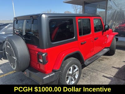 2018 Jeep Wrangler Unlimited Sahara 2.0 Liter 4D Automatic 4WD