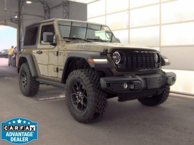 2025 Jeep Wrangler Willys 2.0 Liter I4 2D Automatic 4WD
