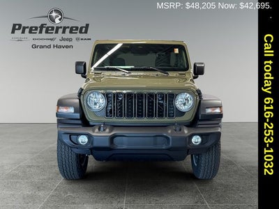 2026 Jeep Wrangler WRANGLER 2-DOOR SPORT S