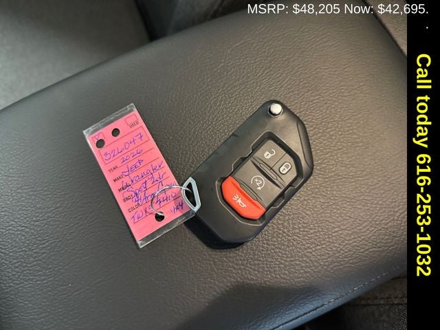 2026 Jeep Wrangler WRANGLER 2-DOOR SPORT S