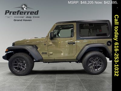 2026 Jeep Wrangler WRANGLER 2-DOOR SPORT S