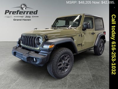 2026 Jeep Wrangler WRANGLER 2-DOOR SPORT S