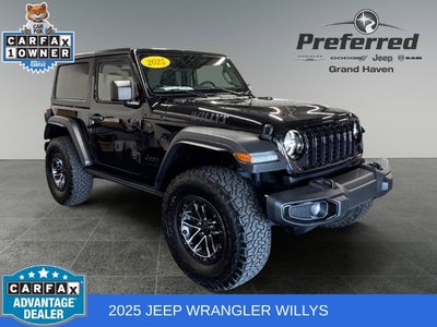2025 Jeep Wrangler 2-Door Willys 4x4