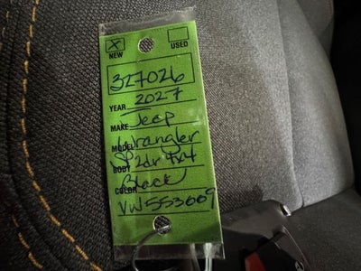 2027 Jeep Wrangler Sport S