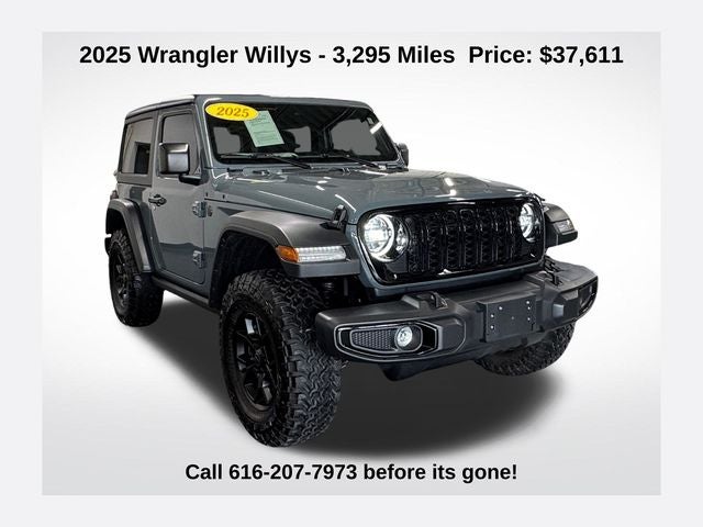 2025 Jeep Wrangler 2-Door Willys 4x4