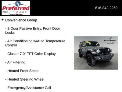 2025 Jeep Wrangler 2-Door Willys 4x4