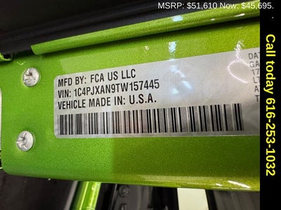 2026 Jeep Wrangler WRANGLER 2-DOOR WILLYS