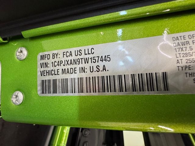 2026 Jeep Wrangler WRANGLER 2-DOOR WILLYS