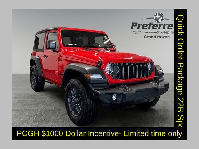 2026 Jeep Wrangler WRANGLER 2-DOOR SPORT