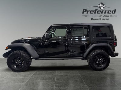2024 Jeep Wrangler 4-Door Willys 4x4