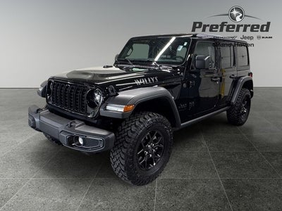 2024 Jeep Wrangler 4-Door Willys 4x4