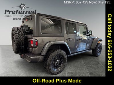 2026 Jeep Wrangler WRANGLER 4-DOOR WILLYS