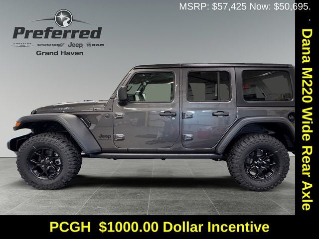 2026 Jeep Wrangler WRANGLER 4-DOOR WILLYS