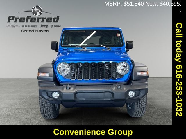 2025 Jeep Wrangler WRANGLER 4-DOOR SPORT S