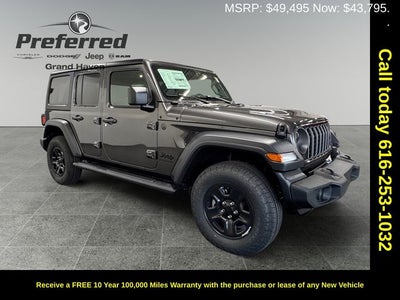 2026 Jeep Wrangler WRANGLER 4-DOOR SPORT