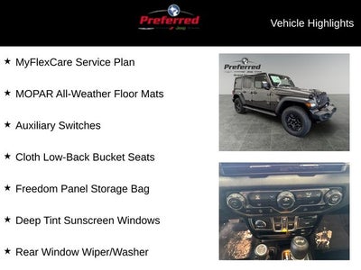 2026 Jeep Wrangler WRANGLER 4-DOOR SPORT