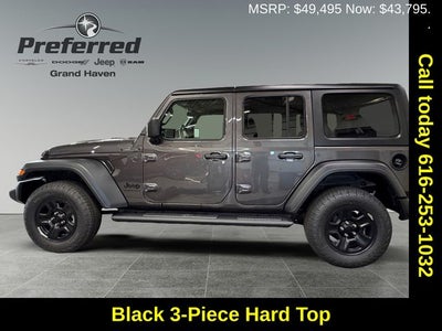 2026 Jeep Wrangler WRANGLER 4-DOOR SPORT