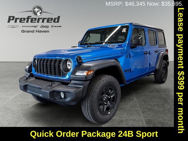 2025 Jeep Wrangler WRANGLER 4-DOOR SPORT
