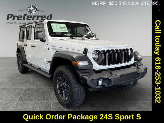 2026 Jeep Wrangler WRANGLER 4-DOOR SPORT S