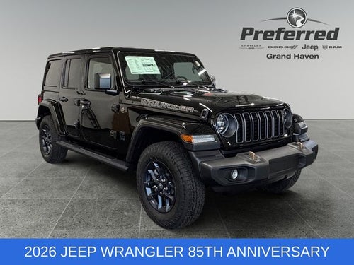 2026 Jeep Wrangler WRANGLER 4-DOOR 85TH ANNIVERSARY EDITION