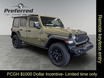 2026 Jeep Wrangler WRANGLER 4-DOOR SPORT