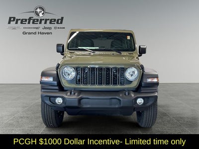 2026 Jeep Wrangler WRANGLER 4-DOOR SPORT