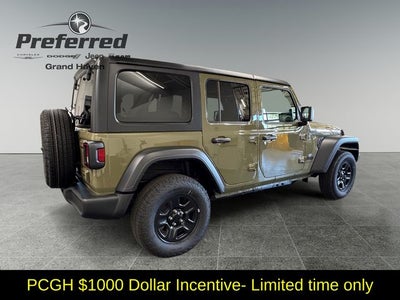 2026 Jeep Wrangler WRANGLER 4-DOOR SPORT