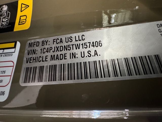 2026 Jeep Wrangler WRANGLER 4-DOOR SPORT