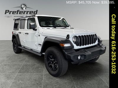 2026 Jeep Wrangler WRANGLER 4-DOOR SPORT
