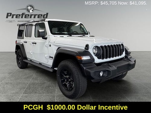 2026 Jeep Wrangler WRANGLER 4-DOOR SPORT