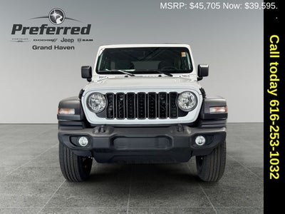 2026 Jeep Wrangler WRANGLER 4-DOOR SPORT